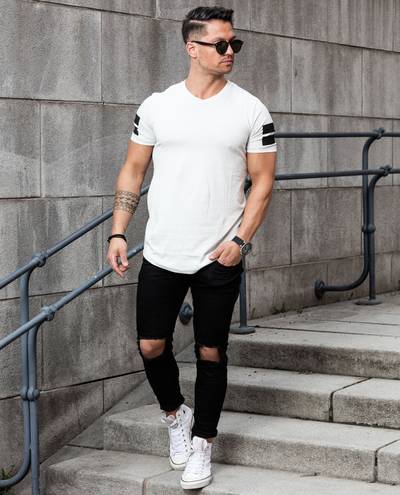 Boro White T-Shirt Jack & Jones