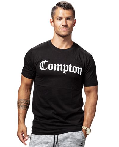 Compton Black T-Shirt  Urban Classics