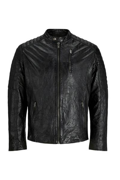 Richard Real Leather Jacket Jack & Jones Richard Real Leather Jacket Jack & Jones