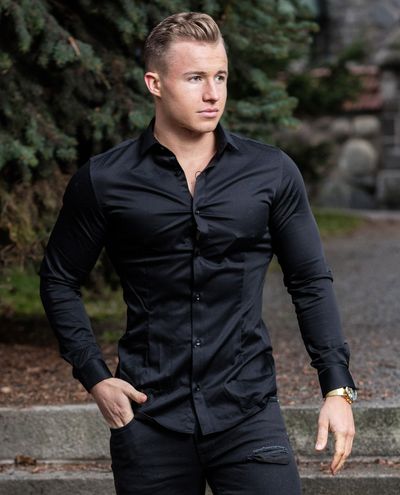 Parma Dress Shirt Black Jack & Jones