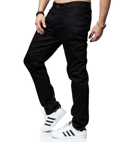 Weft Black Regular Fit L32 Only & Sons Weft Black Regular Fit L32 Only & Sons