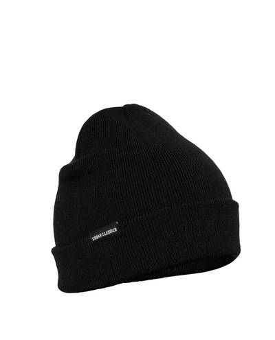 Flap Beanie Black Urban Classics Flap Beanie Black Urban Classics