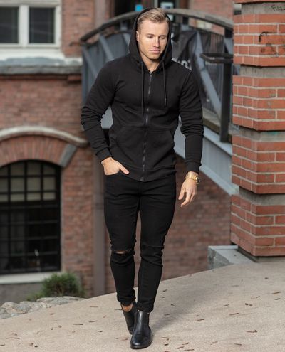 Ceres Black Hoodie Only & Sons Ceres Black Hoodie Only & Sons