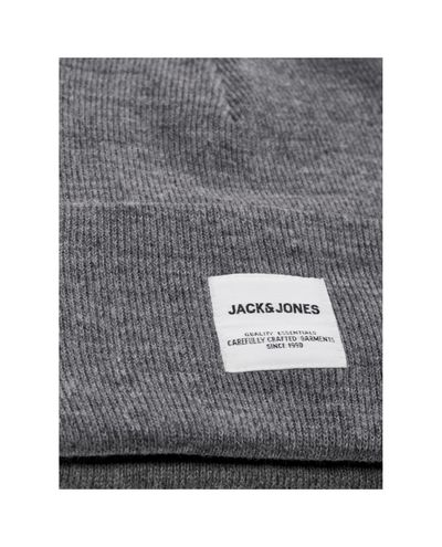 Long Beanie Gray Jack & Jones