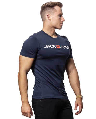 Logo Tee Navy Jack & Jones