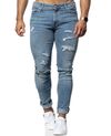 Liam Ripped Blue Jeans L32 Jack & Jones