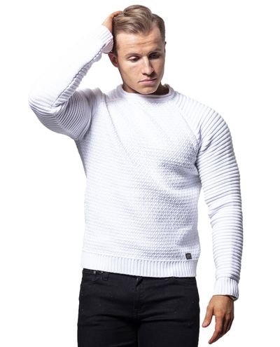 Borneo Knit White Rusty Neal