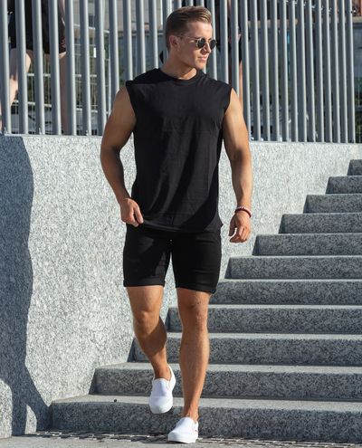 Open Edge Sleeveless Tee Urban Classics Open Edge Sleeveless Tee Urban Classics