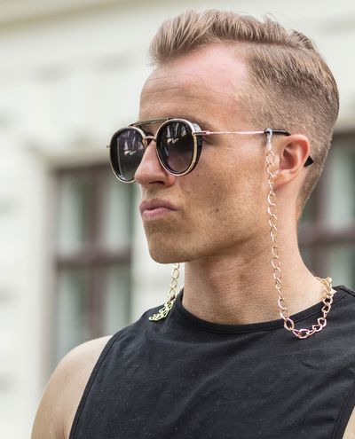 Sunglasses Ibiza With Chain Urban Classics