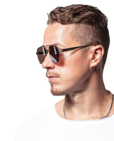 Isac Sunglasses Yellow Jerone
