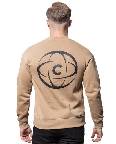 Globe Sweat Crew Tannin Jack & Jones Globe Sweat Crew Tannin Jack & Jones