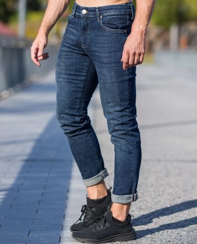 Loom Slim Dark Blue Jeans L34 Only & Sons