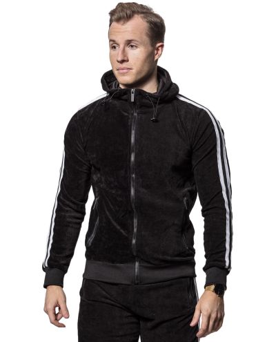 Soft Tracksuit Black Jerone