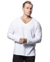 Jason V-Neck Longsleeve White Jerone