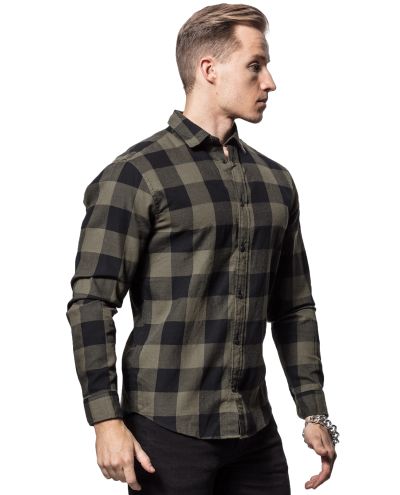 Gingham Twill Shirt Green Jack & Jones Gingham Twill Shirt Green Jack & Jones