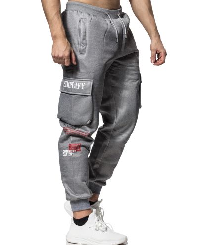 Josh College Pants Gray Jerone
