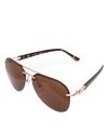 Manuel Sunglasses Brown/Gold Jerone
