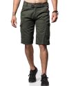 Cargo Shorts Olive With Belt Jerone