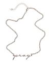 Pray Necklace Silver Mister Tee