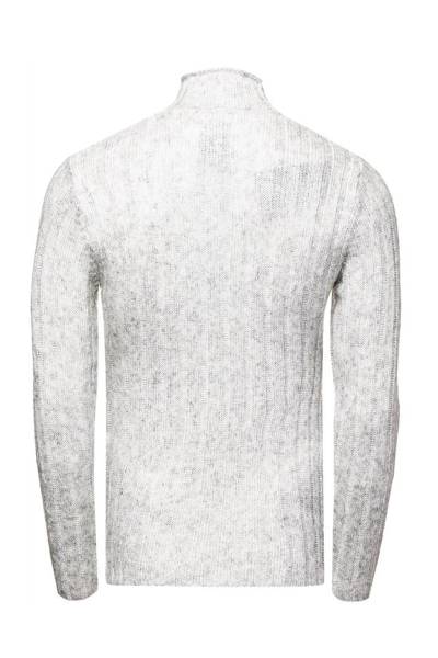 Gray Knit With Collar Rusty Neal