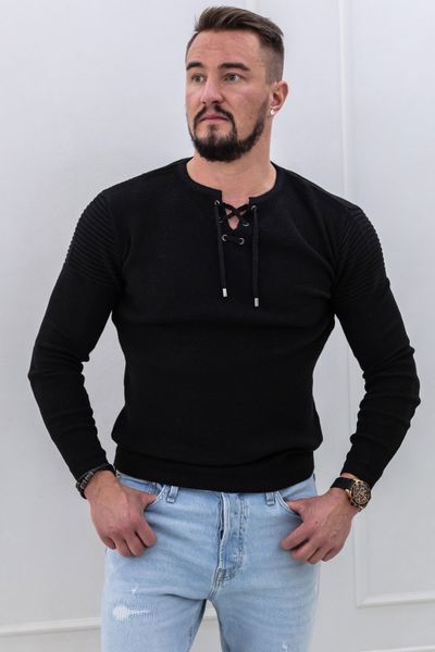 Knit Jumper Black Carisma