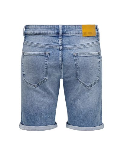 Mid Blue Denim Shorts Only & Sons