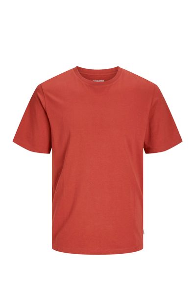 Basic O-Neck Organic Red Ochre Jack & Jones