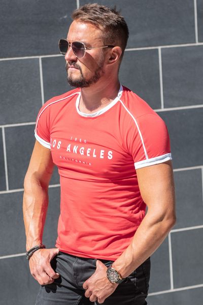 Los Angeles Red T-Shirt Jerone