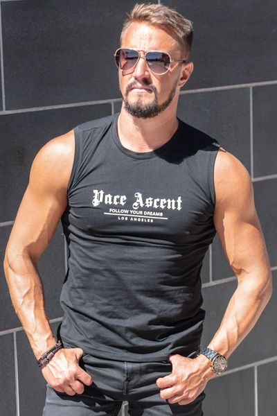 Los Angeles Men's Tank Top Black Jerone