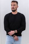 Black Structured Knit Carisma