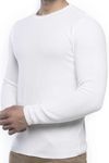 White Structured Knit Carisma