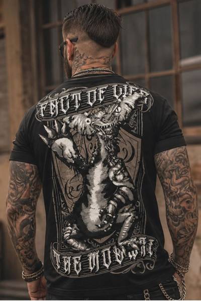 Mogwai Gilded Black T-Shirt Fact Of Life