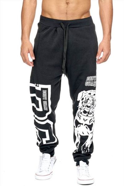 sweatpants med tryck för män