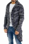 Open Knit Cardigan Black Jerone
