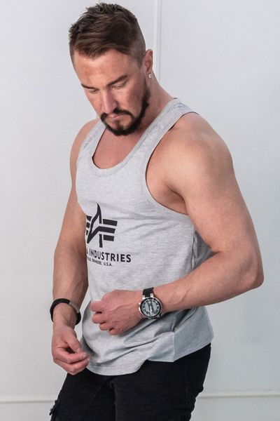 Basic Tank Grå Alpha Industries