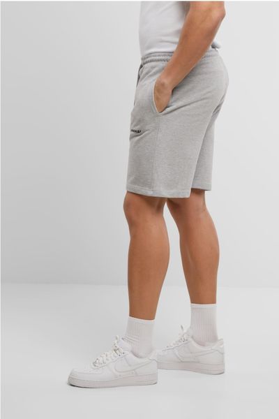 Grå college-shorts i tung bomull UPSCALE