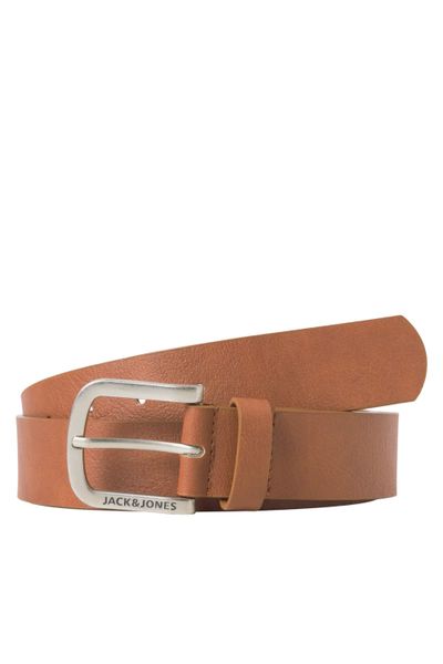 Konjaksfärgat konstläderbälte Jack&Jones Konjaksfärgat konstläderbälte Jack&Jones