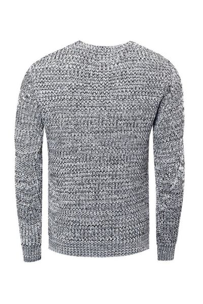 Grå melerad mjuk tröja RUSTY NEAL