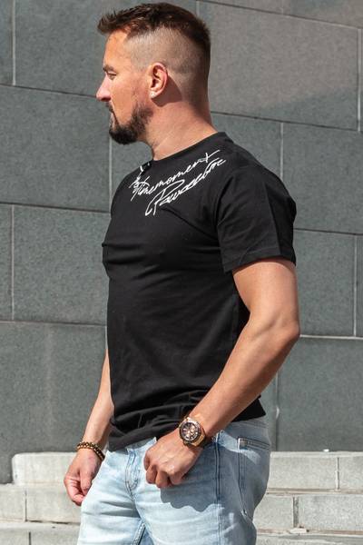 Cooper svart t-shirt Jerone