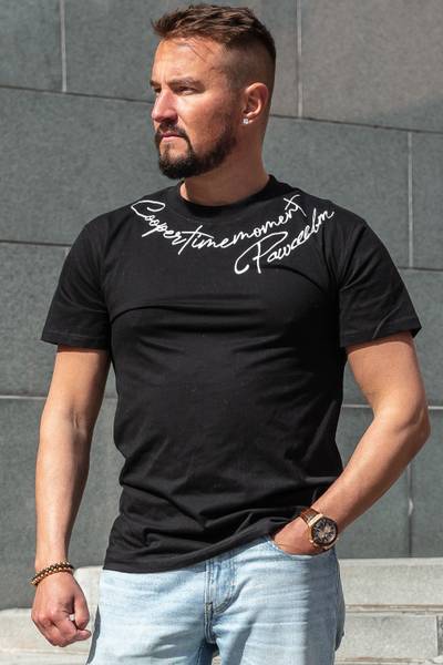 Cooper svart t-shirt Jerone