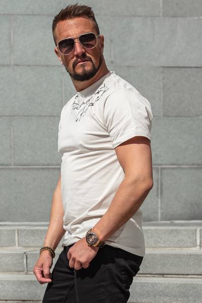Cooper ljusbrun t-shirt Jerone