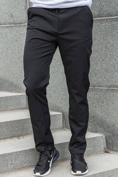 Slim Fit Stretch Pants Black JERONE
