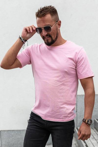 Basic O-Neck Organic Pink Jack & Jones Basic O-Neck Organic Pink Jack & Jones