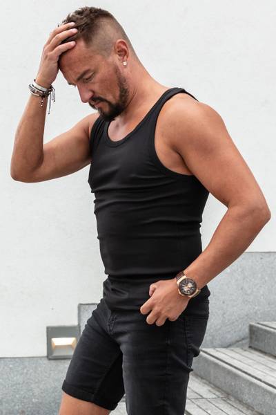 Tanner Tank Top Black ONLY&SONS