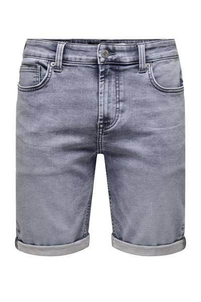 Grå jeansshorts PLY ONLY&SONS Grå jeansshorts PLY ONLY&SONS