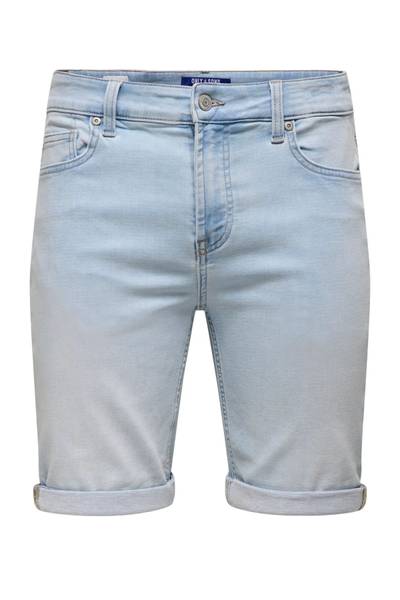 Ljusblå jeansshorts Ana ONLY&SONS