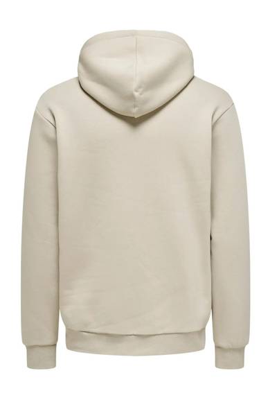Basic Ceres Hoodie Silver  Only & Sons