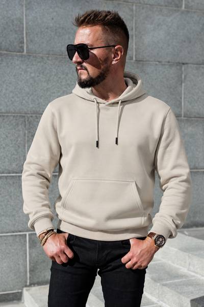 Basic Ceres Hoodie Silver  Only & Sons