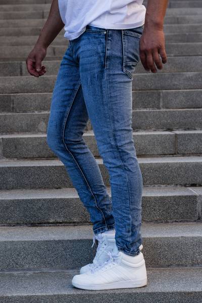 Jason blå jeans Slim Fit JERONE