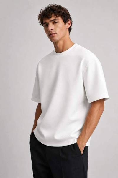 Premium Minimalist Neoprene T-Shirt FIVE EVER